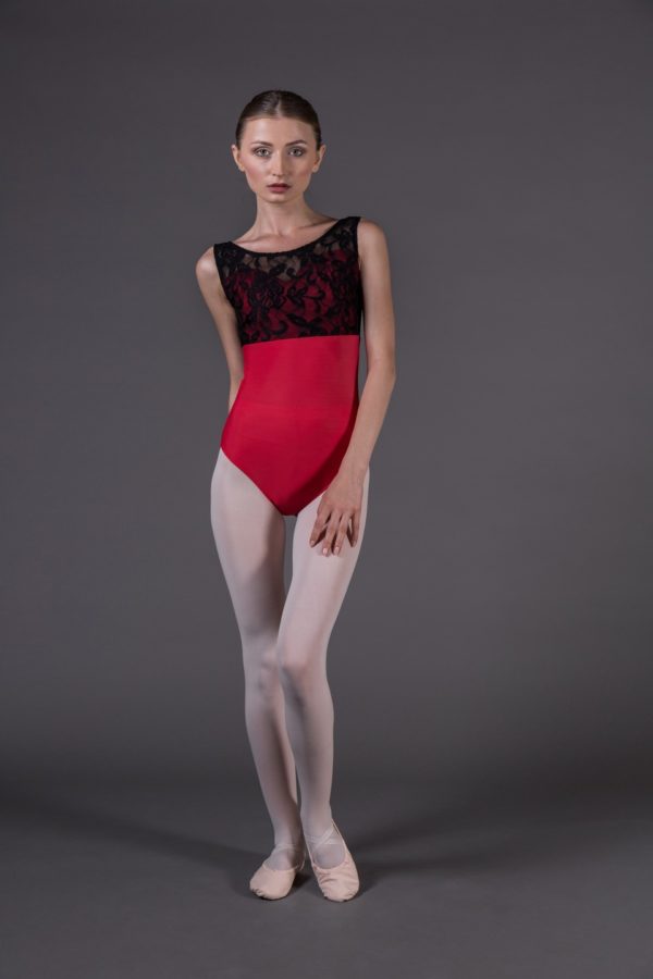 Dance leotard lace insert