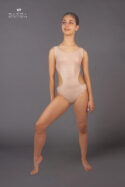 Body danza a canotta con buchi laterali