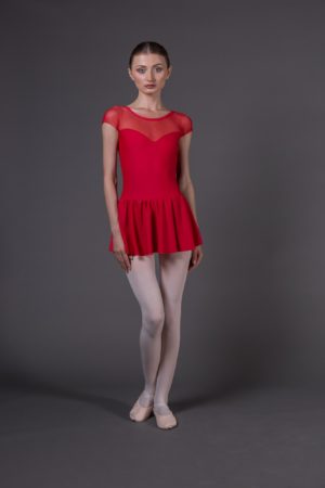 Dance leotard with skirt