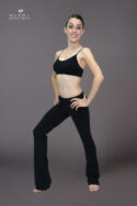Completo danza top a bretella e pantajazz