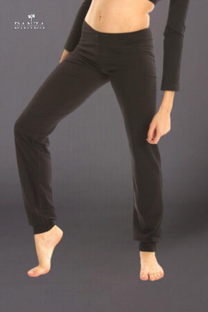 Pantalone danza e fitness con polsino