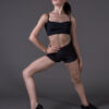 Dance outfit with strappy top and culotte