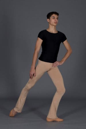trousers for dance men flared model
