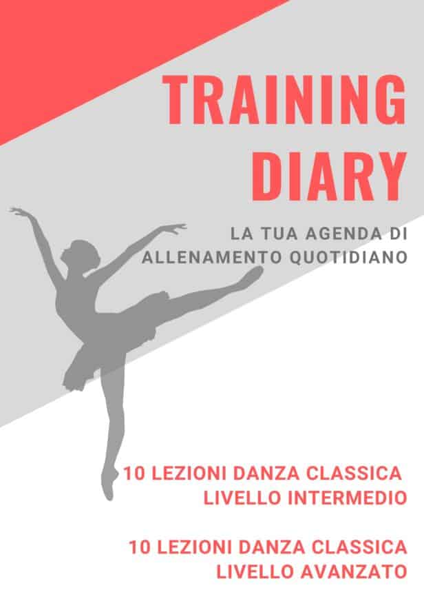 Training Diary è una piccola guida di lezioni e allenamenti quotidiani di danza classica per gli allievi e agli insegnanti dei corsi intermedi ed avanzati.