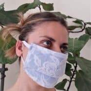 ELEGANT COTTON AND LACE MASKS