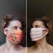 MASCHERINE COLORATE DOUBLE FACE