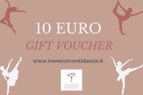 Gift Card 10 Irene Correnti Danza
