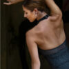 Body danza scollo americana inserto verticale