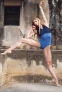 Body danza donna smanicato