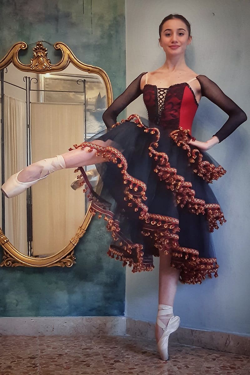 Costume ballerina spagnola bambina