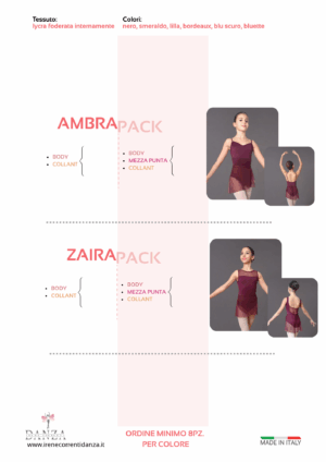 Promozione divise danza bambina corsi accademici
