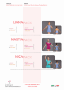 Promozione divise danza bambina con gonnellino lycra