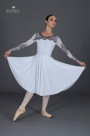 Gonna danza a ruota in lycra