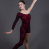 Tuta accademica monospalla lycra e pizzo